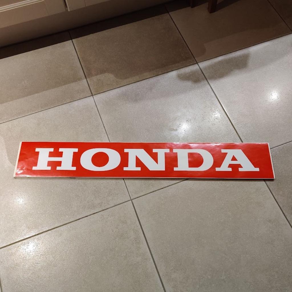 vintage Honda stickers 99cmx15 cm, Ophalen of Verzenden