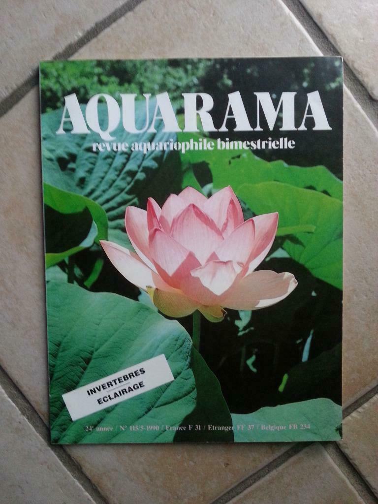 Aquarama revue d'aquariophilie numéro 115 de septembre 1990, Enlèvement ou Envoi, Comme neuf, Poissons