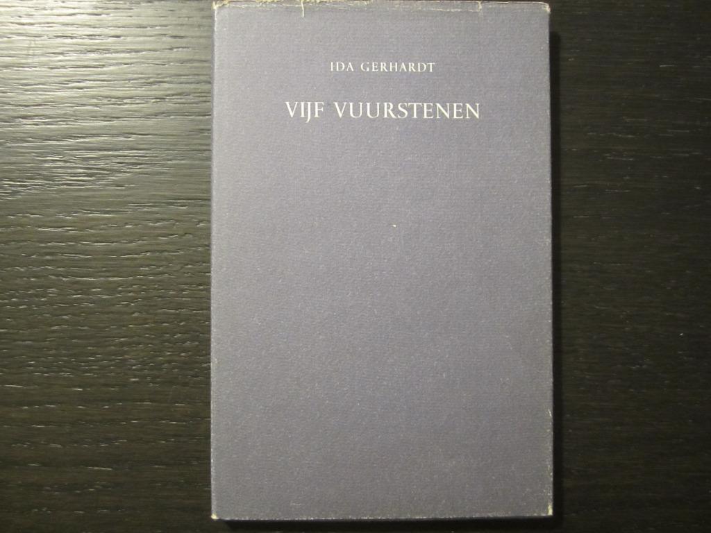 Vijf vuurstenen  -Gedichten- Ida Gerhardt, Ophalen of Verzenden