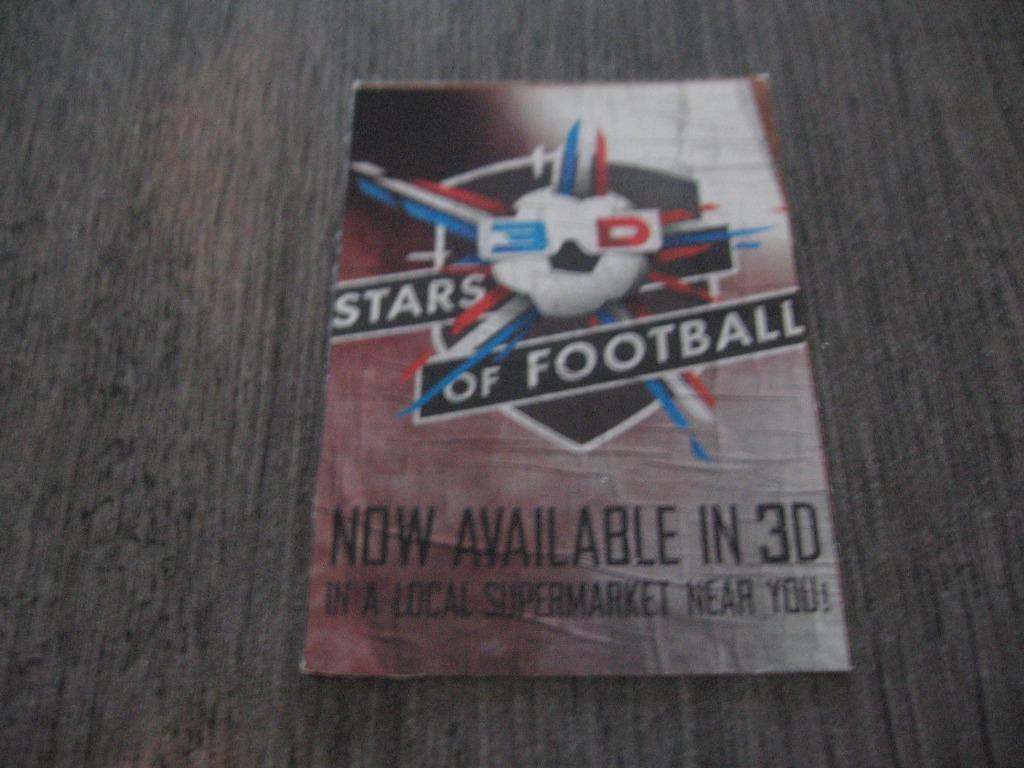 STARS OF FOOTBALL oud voetbalprentje !!!, Ophalen of Verzenden