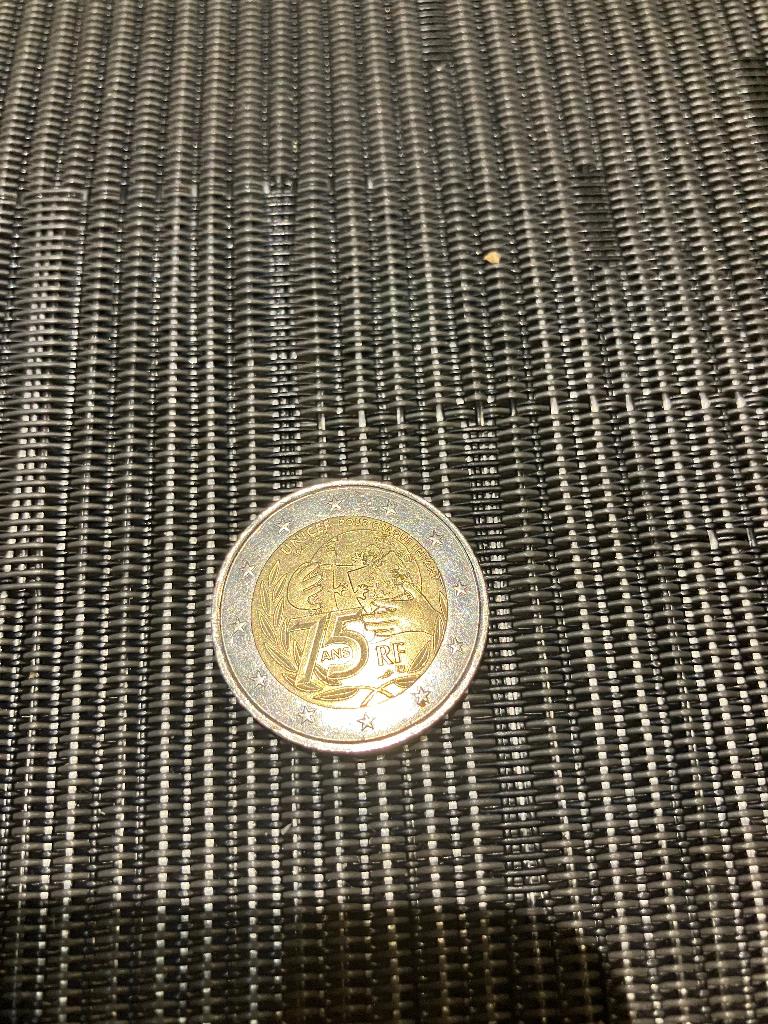 2 euromunt 75 jaar Unicef, Postzegels en Munten, Munten | Europa | Euromunten, Ophalen of Verzenden, Frankrijk, 2 euro, Losse munt