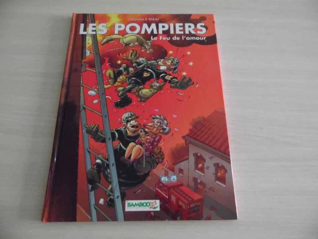 LES POMPIERS LE FEU DE L'AMOUR   TOME 3   VERSION ORIGINALE, Boeken, Stripverhalen, Zo goed als nieuw, Eén stripboek, Ophalen of Verzenden