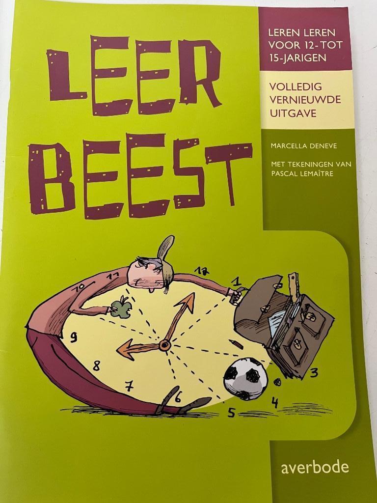Leerbeest leren leren 12-15 jarigen, Ophalen of Verzenden, Zo goed als nieuw