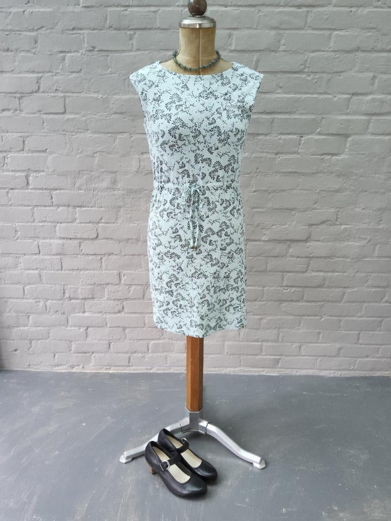 Turquoisekleurige jurk 36, Kleding | Dames, Jurken, Nieuw, Ophalen of Verzenden, Knielengte, Maat 36 (S)
