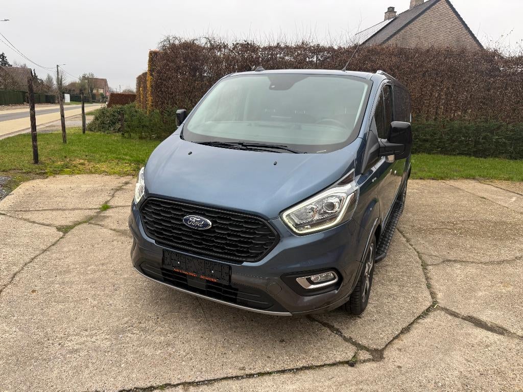 FORD TRANSIT CUSTOM ACTIVE, Auto's, Ford, 4 cilinders, Blauw, 2145 kg, Diesel