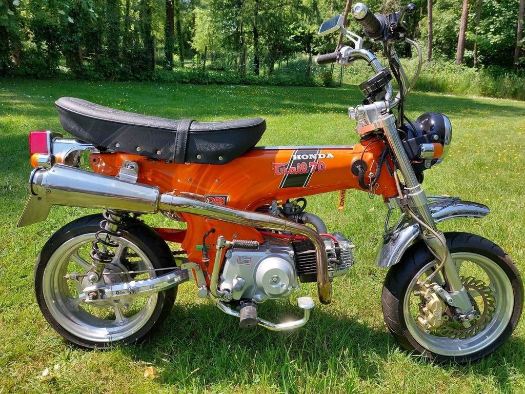 motodax 125, Particulier, 125 cc, 11 kW of minder, 1 cilinder