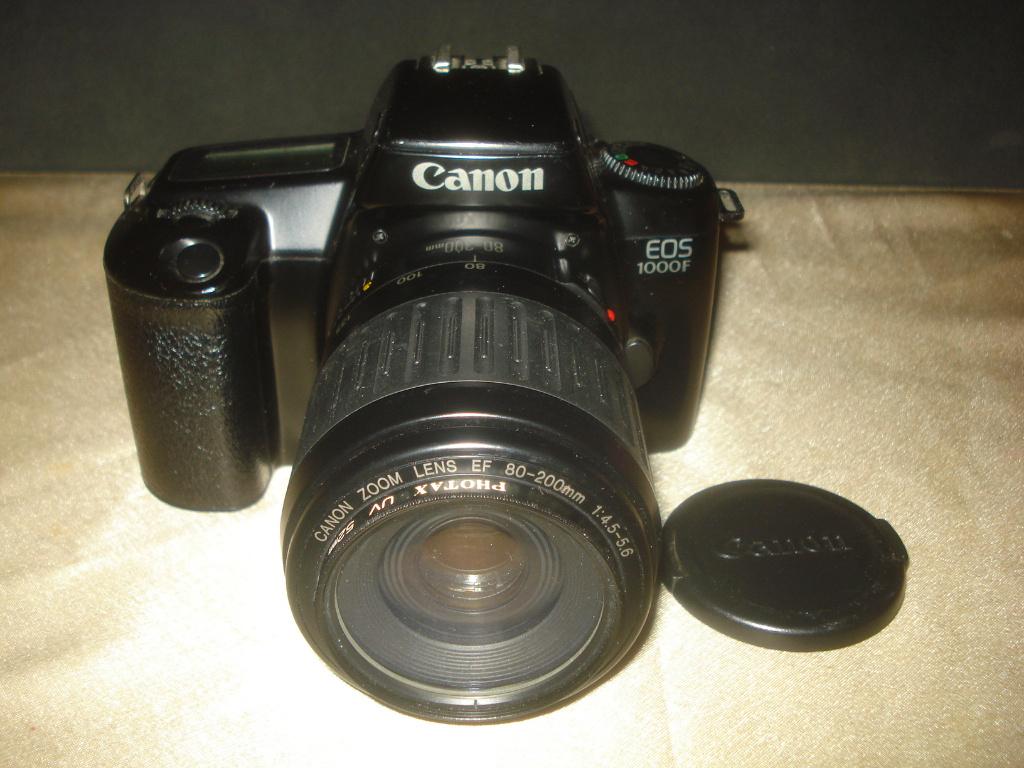 CANON EOS 1000F Autofocus + Objectif 80-200 MM, Enlèvement ou Envoi, Comme neuf, Reflex miroir, Canon