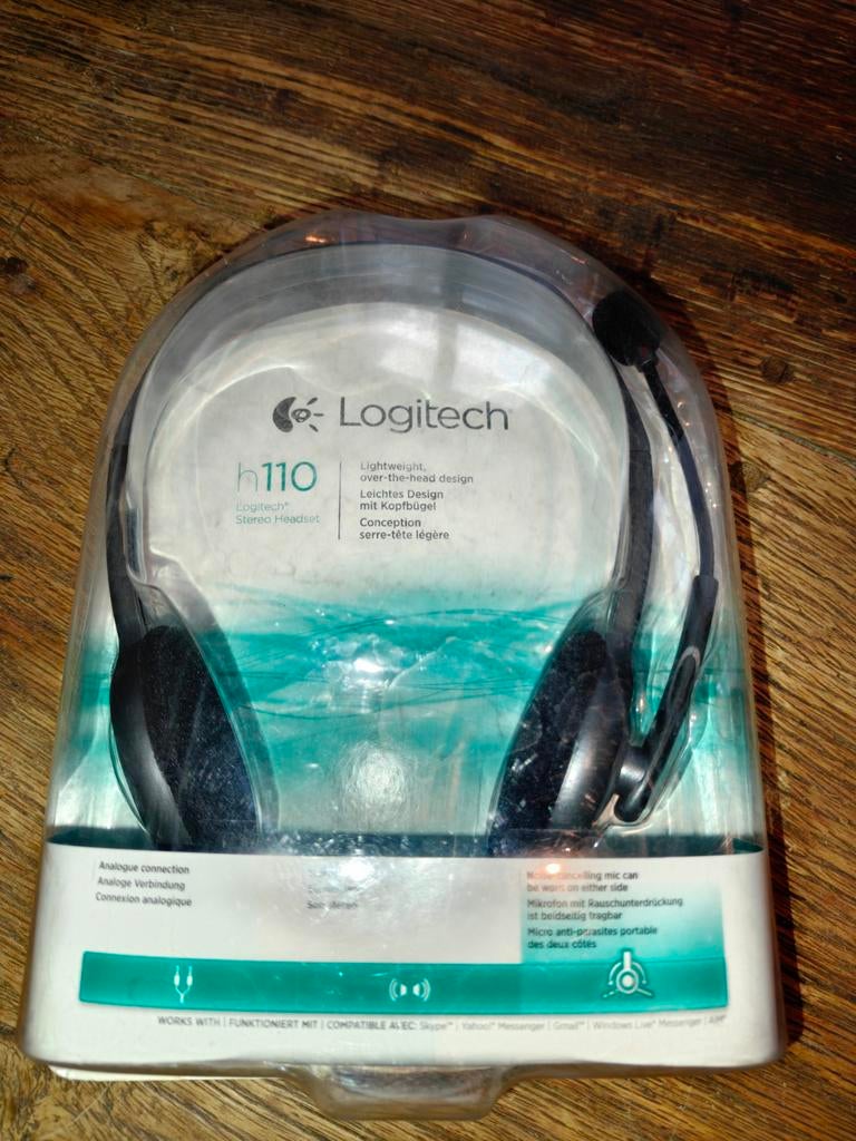 Logitech headset H110, Ophalen of Verzenden, Nieuw