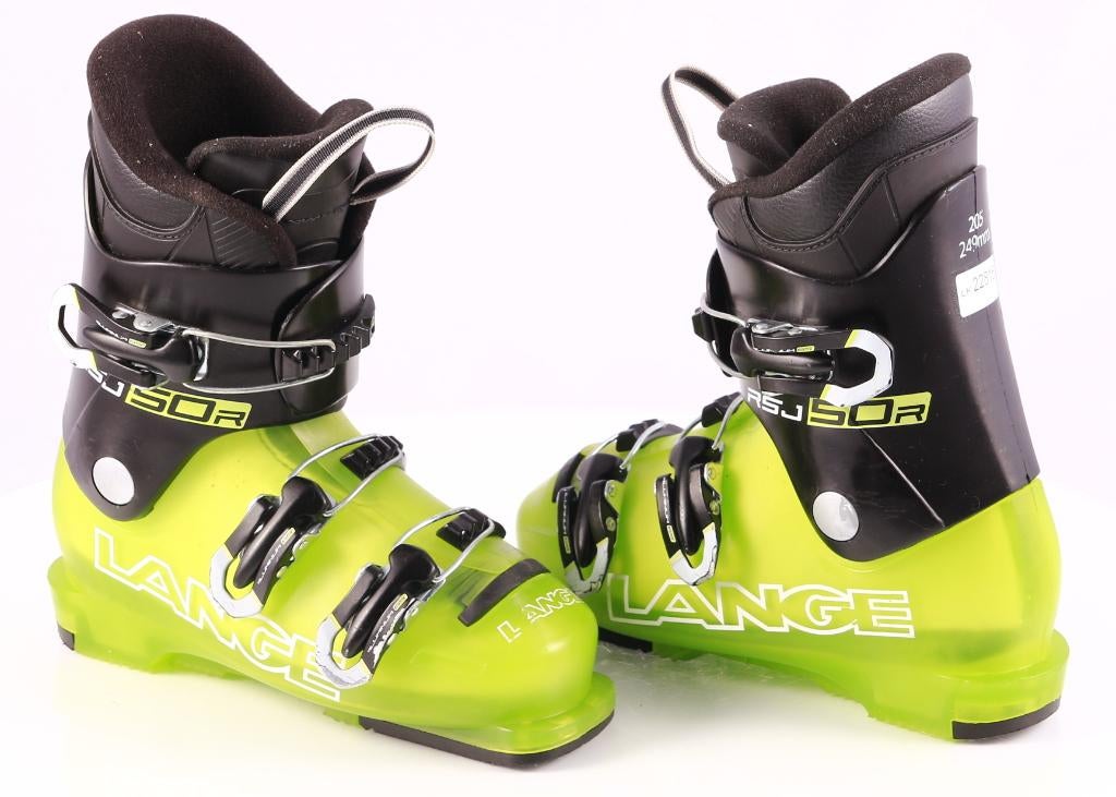 31 32 EU kinder skischoenen LANGE RSJ 50 R, Gebruikt, Schoenen, Ophalen of Verzenden, Carve