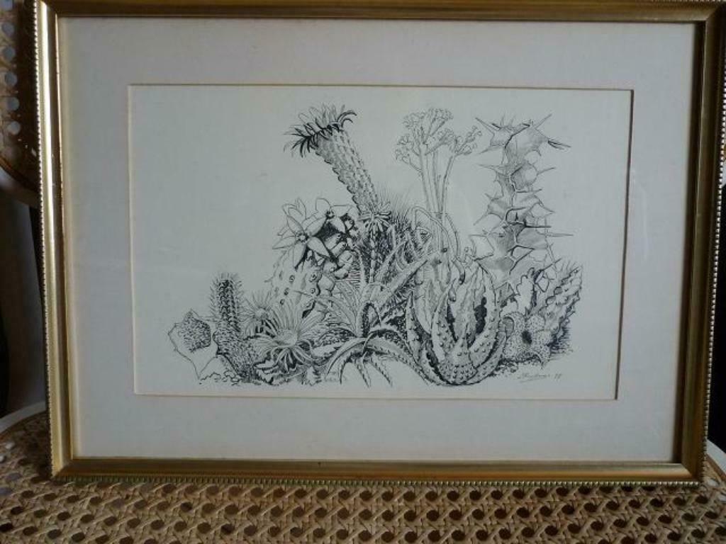 Mooie pentekening, Ophalen of Verzenden