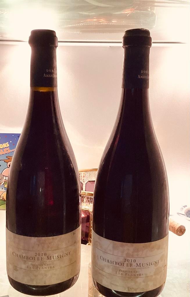 Chambolle Musigny 1er Cru les Plantes 2010 - Amiot Servelle., Collections, Vins, Neuf, France