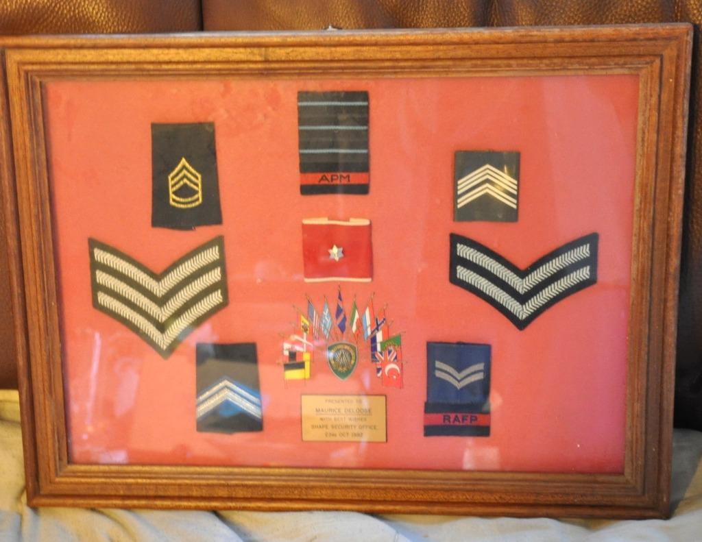 cadre didactique grades acces shape, Collections, Objets militaires | Général, Autres, Enlèvement ou Envoi