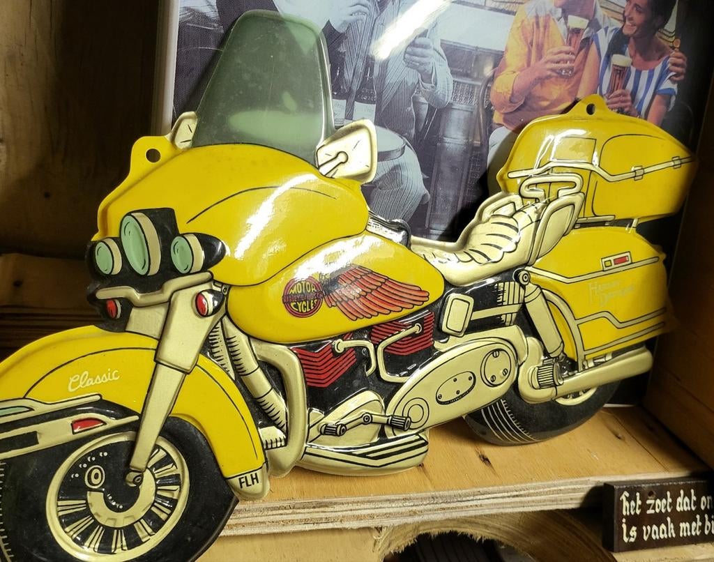 Harley Davidson motorbord, Motoren, Ophalen of Verzenden