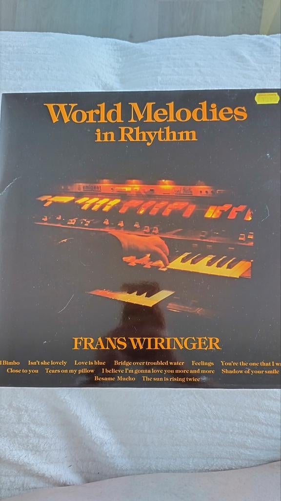 Frans Wiringer World melodies op orgel, Cd's en Dvd's, Ophalen of Verzenden, Gebruikt