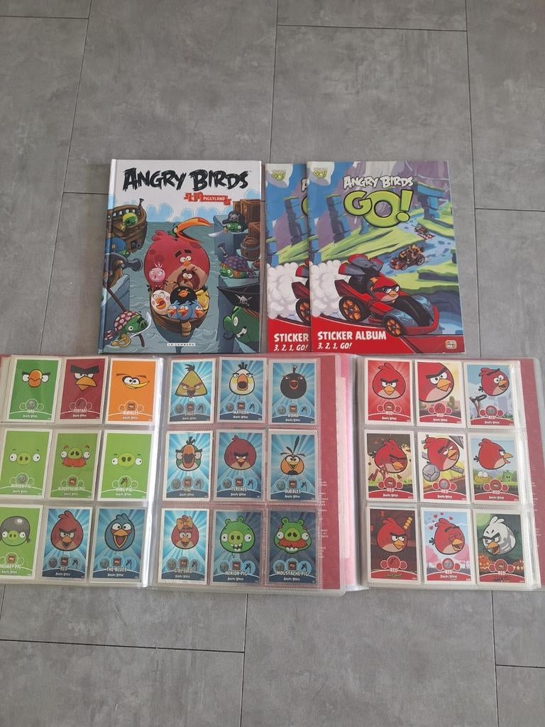 Cartes panini Angry birds, Enlèvement ou Envoi, Comme neuf