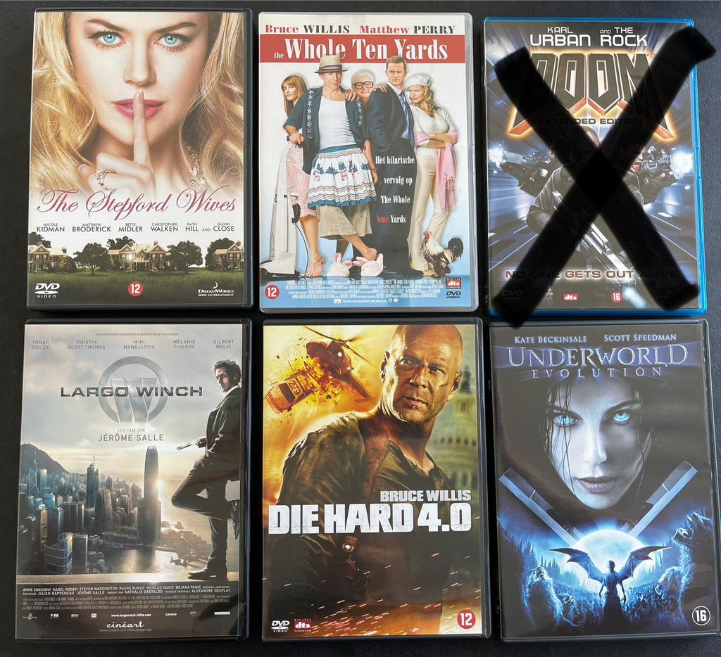 Verschillende DVD’s - 43/1, Cd's en Dvd's, Ophalen, Gebruikt, Overige genres