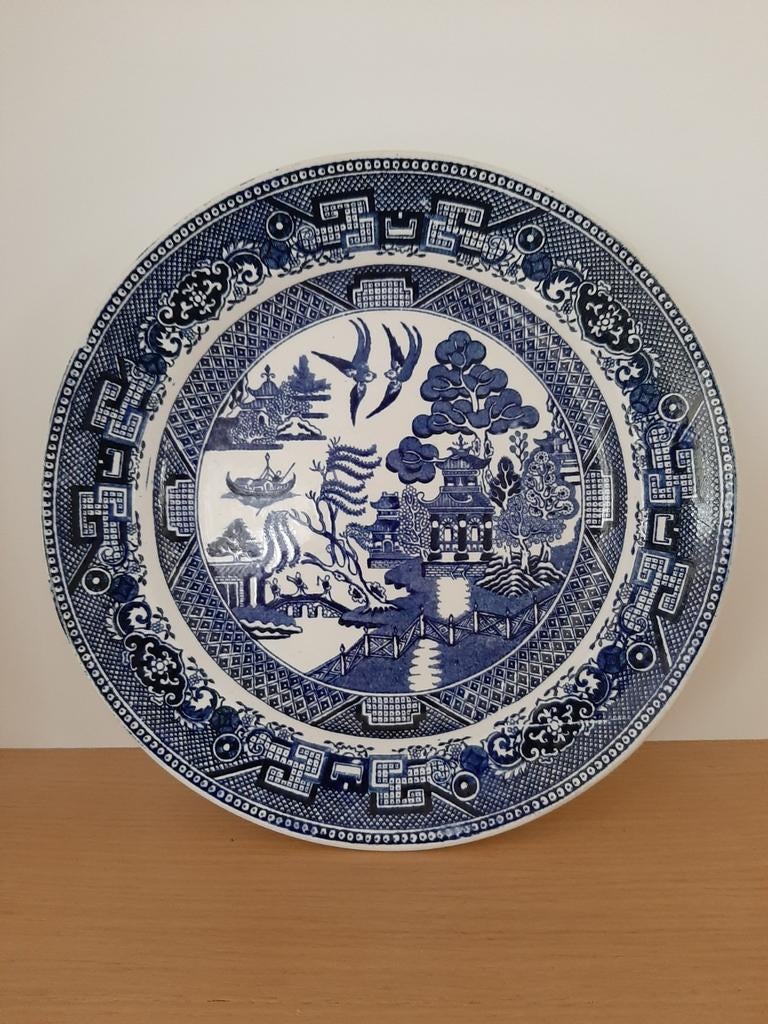 Prachtig faïence bord Willow Cappellemans, Antiek en Kunst, Antiek | Keramiek en Aardewerk, Ophalen