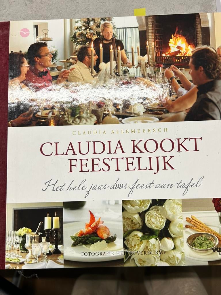 Claudia Allemeersch - Claudia kookt feestelijk, Boeken, Kookboeken, Ophalen of Verzenden, Claudia Allemeersch