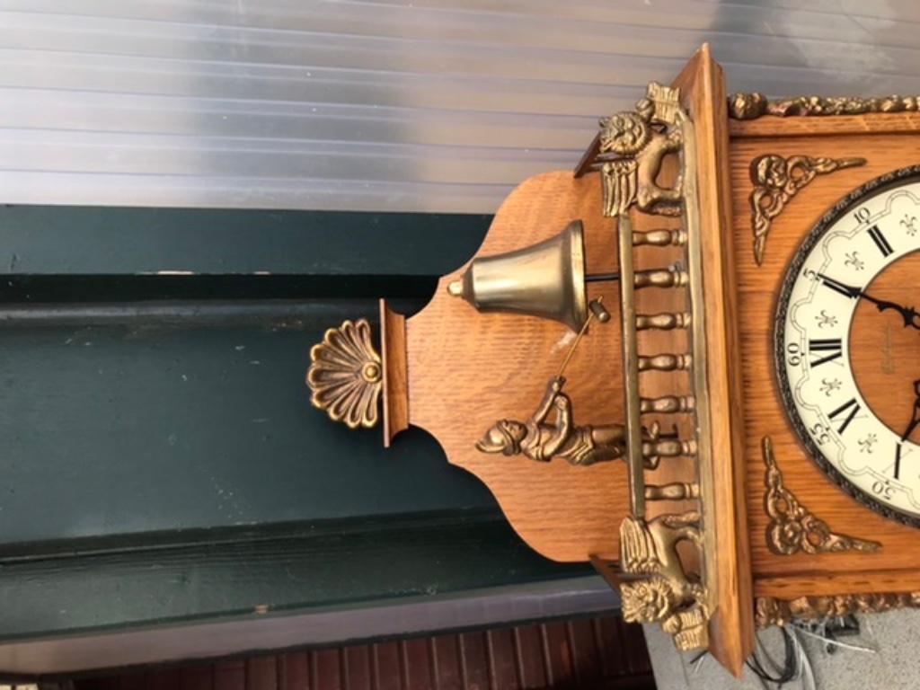 Horloge vintage mécanique, Enlèvement