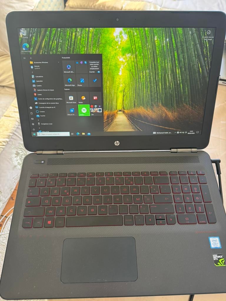 PC Portable Gaming HP OMEN 15-ax245nf, Informatique & Logiciels, Ordinateurs portables Windows, SSD, Gaming, Enlèvement ou Envoi