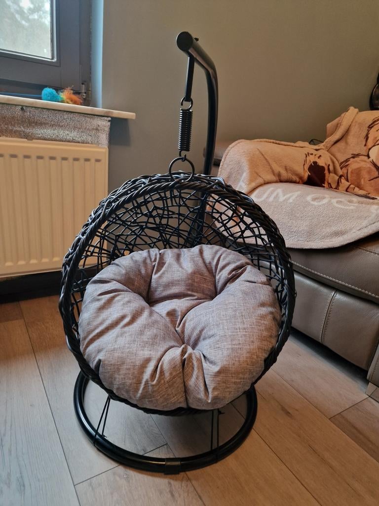 Hangmat katten, Ophalen