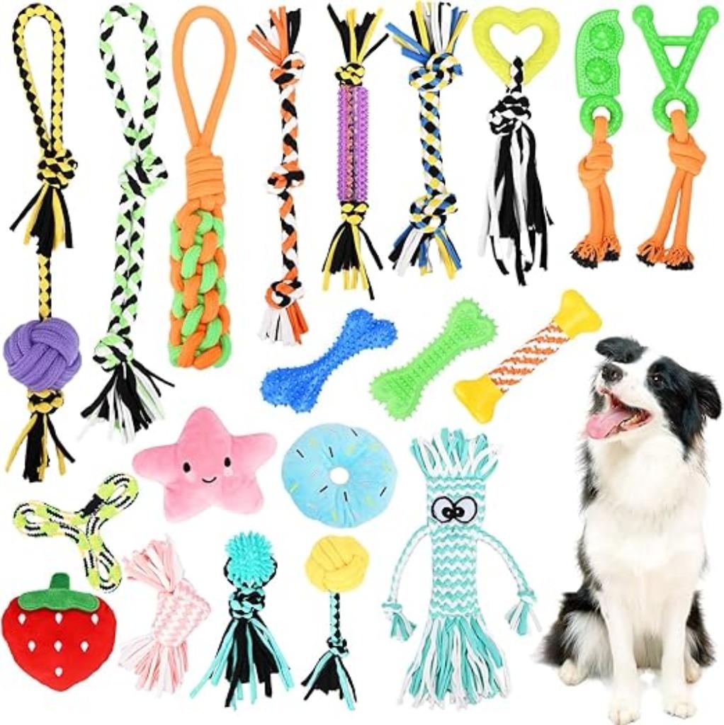 Ensemble de 20 jouets pour chiens LIVRAISON RAPIDE ET GRATUI, Animaux & Accessoires, Jouets pour chiens, Neuf, Autres jouets, Envoi