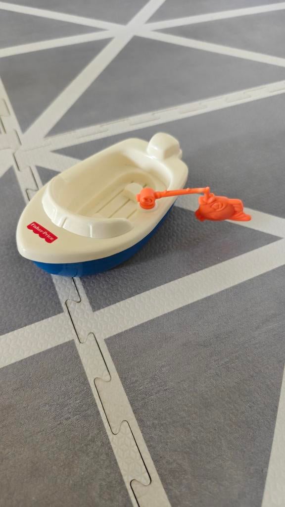 Retro vissersbootje Fisher Price, Kinderen en Baby's, Speelgoed | Fisher-Price, Ophalen