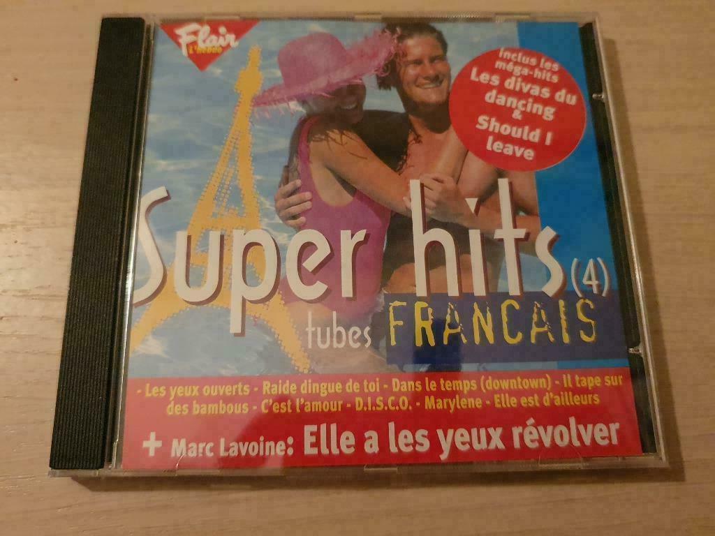 cd audio Super Hits (4) tubes Français, Enlèvement ou Envoi, Neuf, dans son emballage, Pop