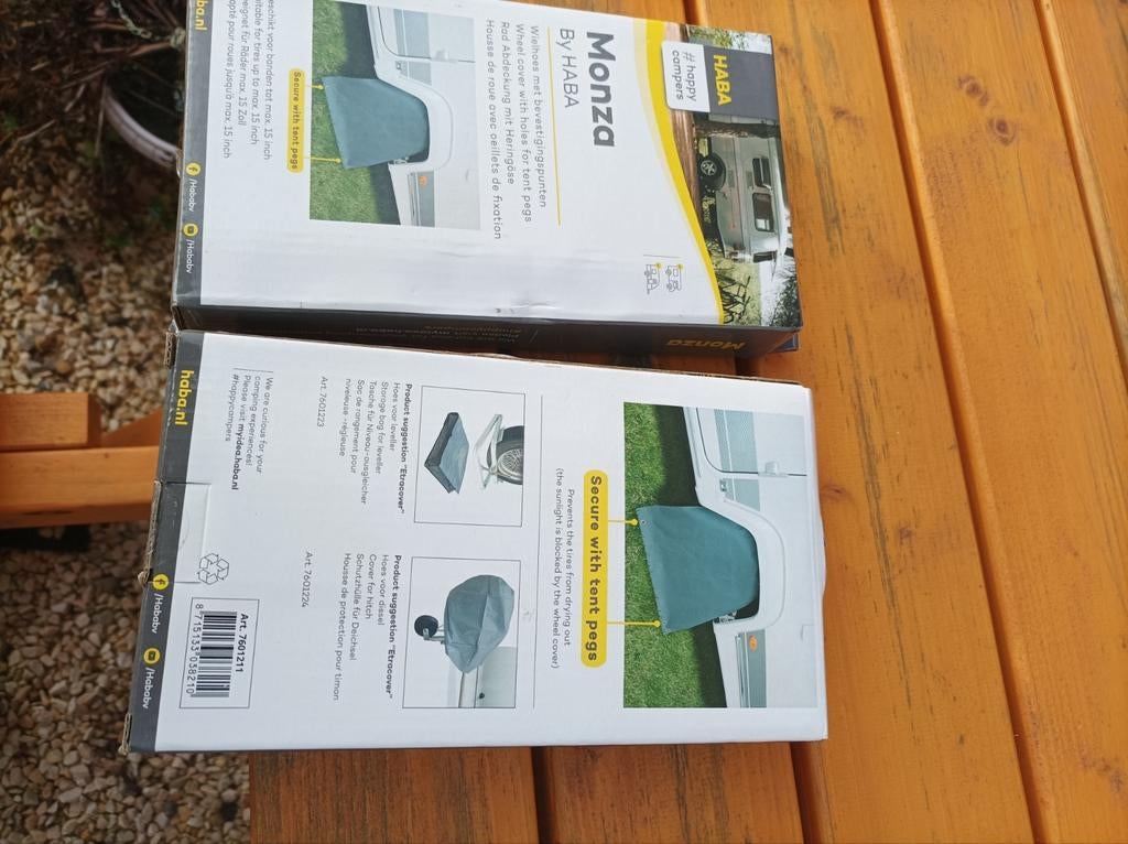 Wiel afdekhoezen, Caravans en Kamperen, Ophalen