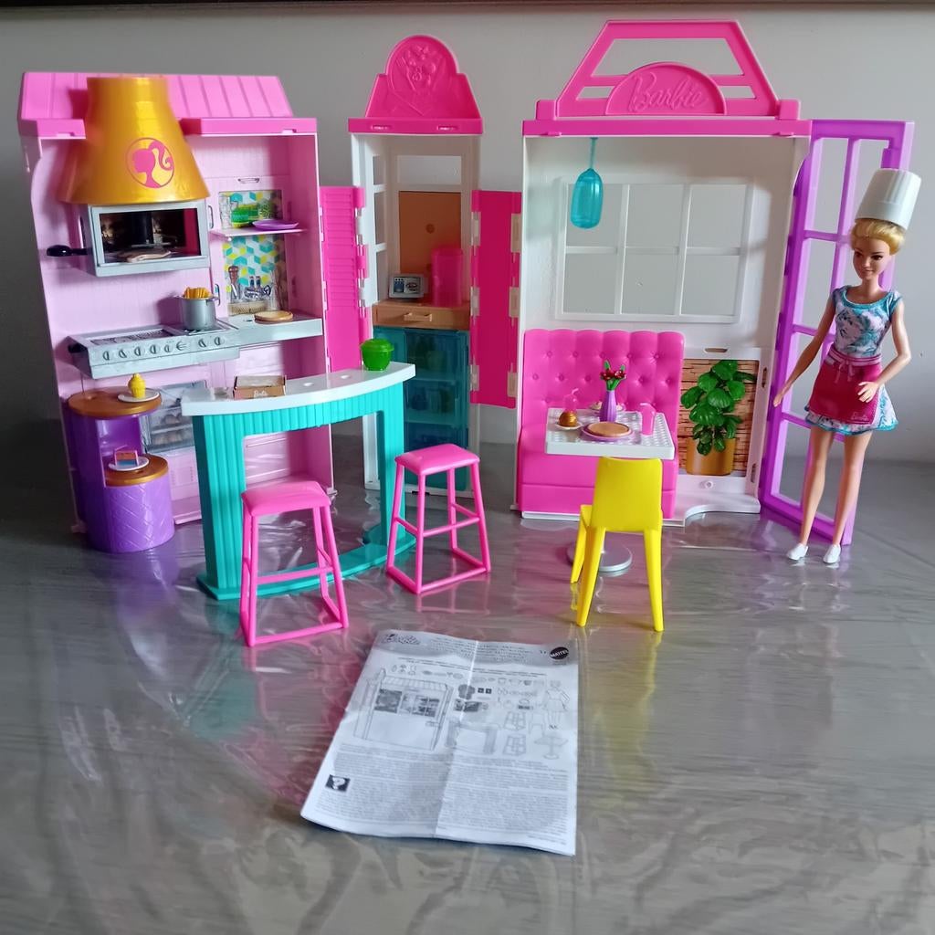 Barbie Cook & Grill restaurant, Enlèvement, Comme neuf