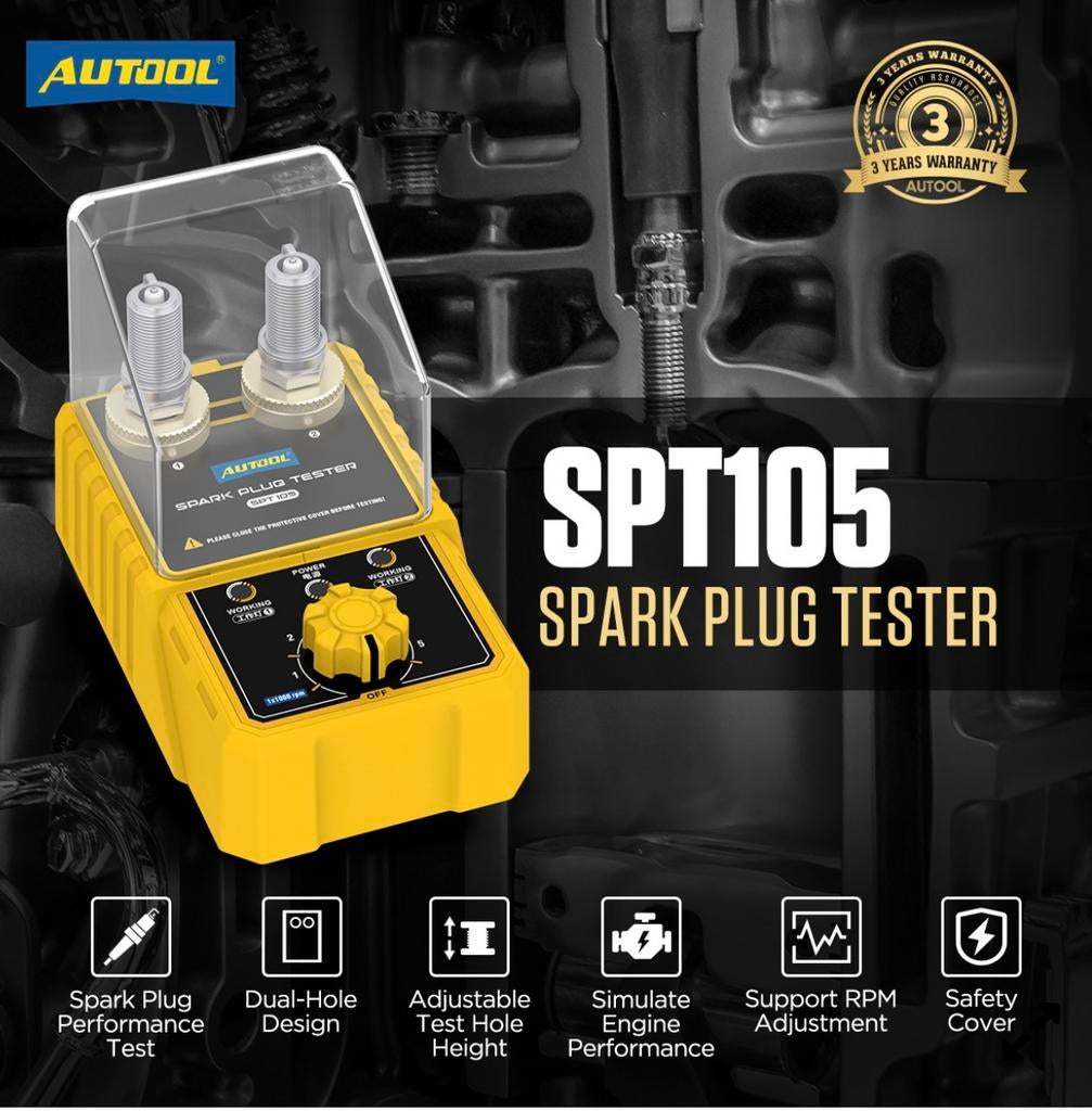 Testeur de bougies d'allumage AUTOOL SPT105, Enlèvement ou Envoi