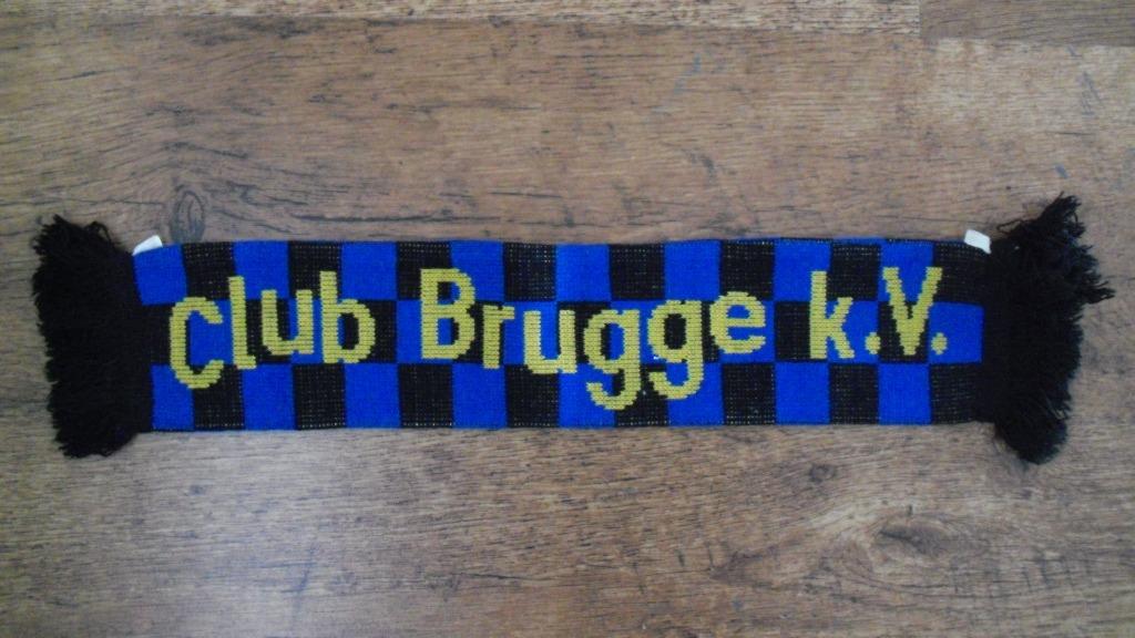 Club brugge sjaal (klein), Ophalen of Verzenden, Zo goed als nieuw, Vaantje of Sjaal