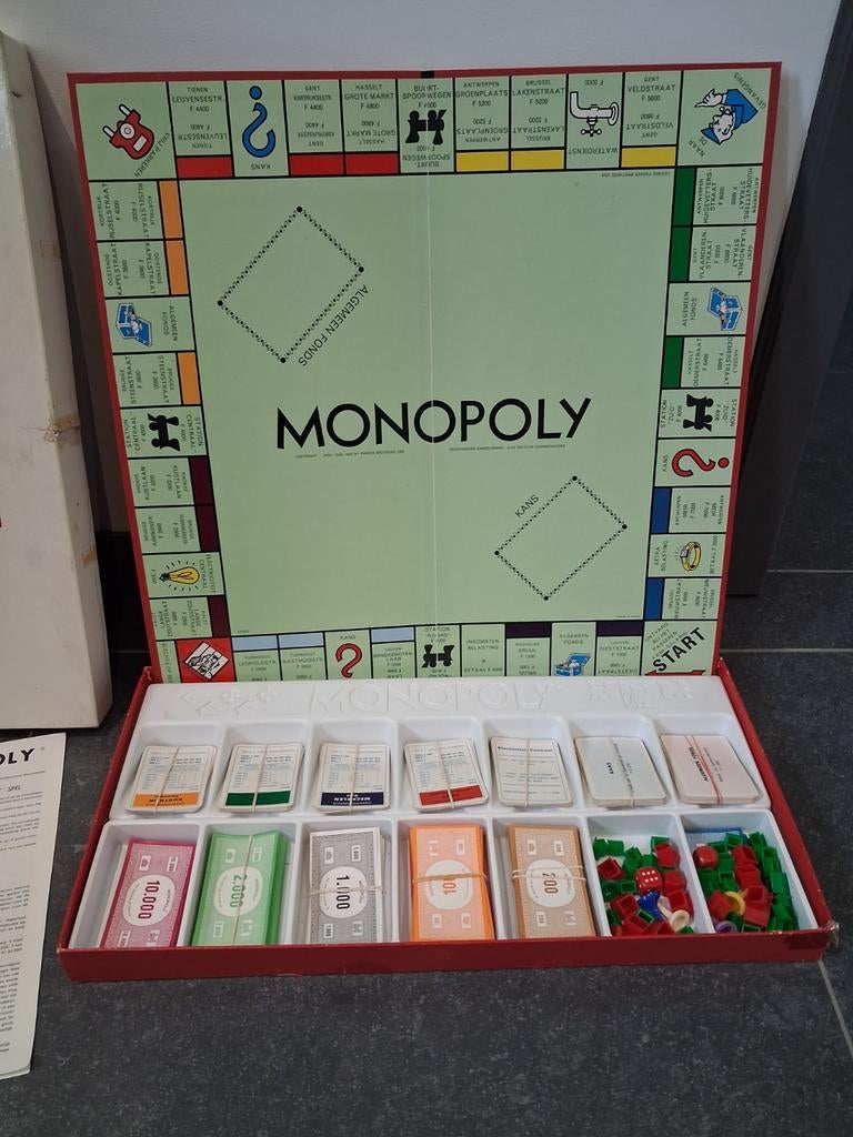 Monopoly . Oud, Ophalen