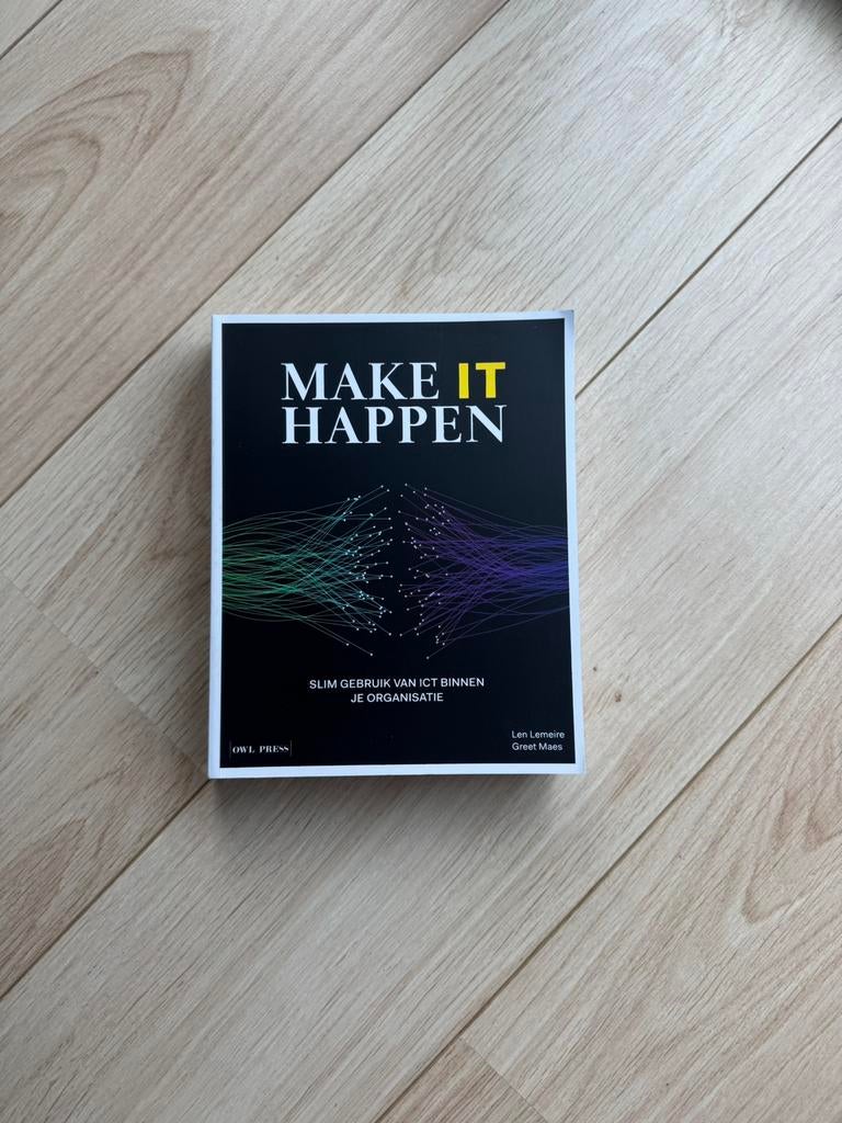 ICT handelswetenschappen Ugent, Boeken, Ophalen of Verzenden, Zo goed als nieuw