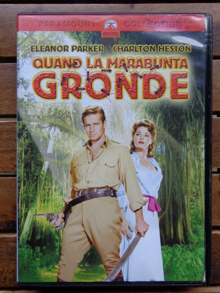 )))  Quand la Marabunta Gronde  //  Charlton Heston  (((, CD & DVD, DVD | Aventure, Comme neuf, Tous les âges, Enlèvement ou Envoi