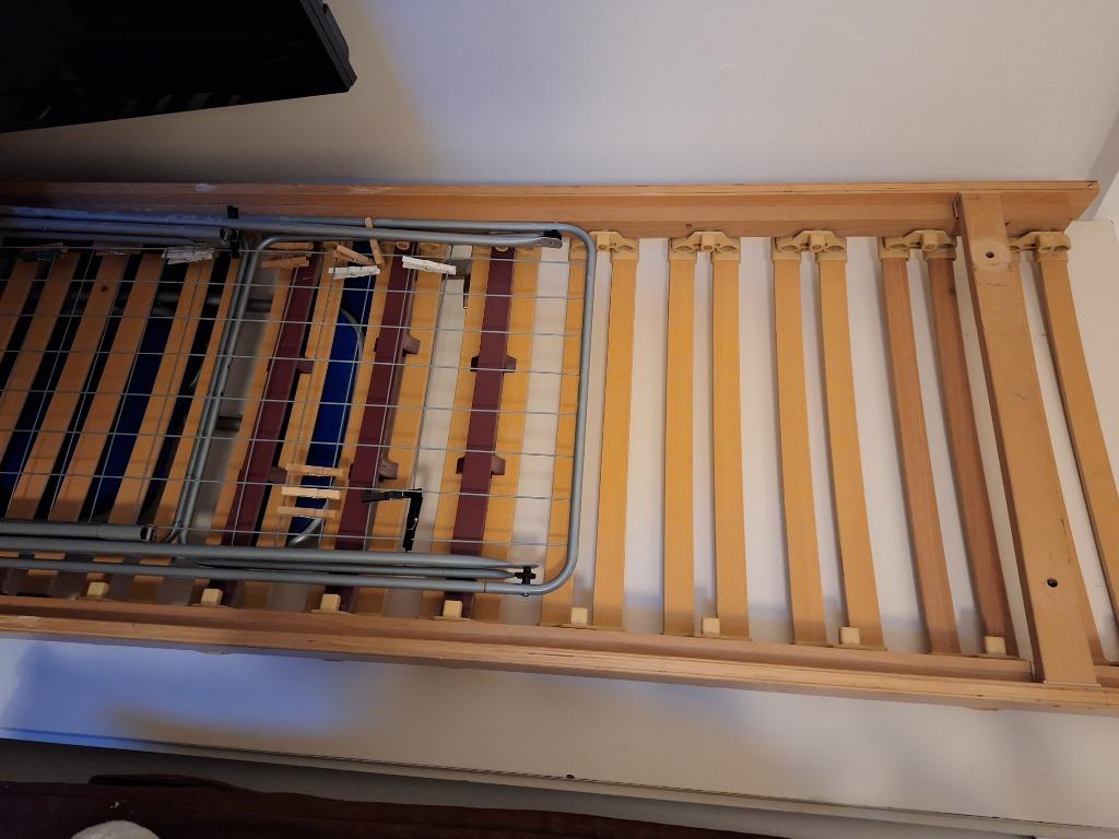 sommier, Beige, Enlèvement, 190 cm ou moins, 70 cm ou moins