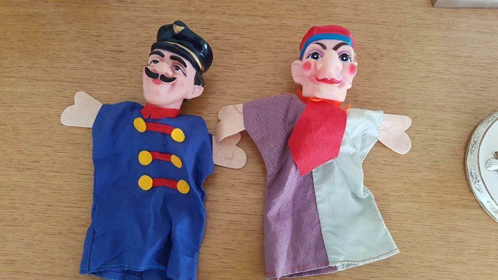 2 poppenkastpoppen, Enlèvement ou Envoi, Comme neuf, Garçon ou Fille
