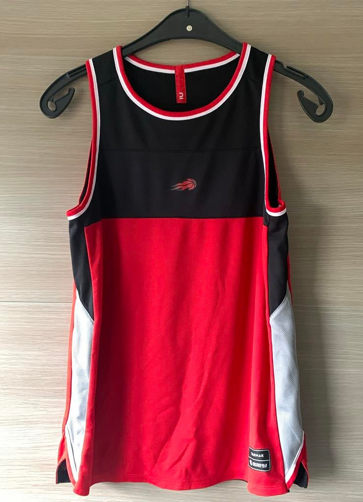 Basketbal  Shooting shirt reversible Tarmak decathlon, Ophalen, Zo goed als nieuw, Jongen of Meisje, Shirt of Longsleeve