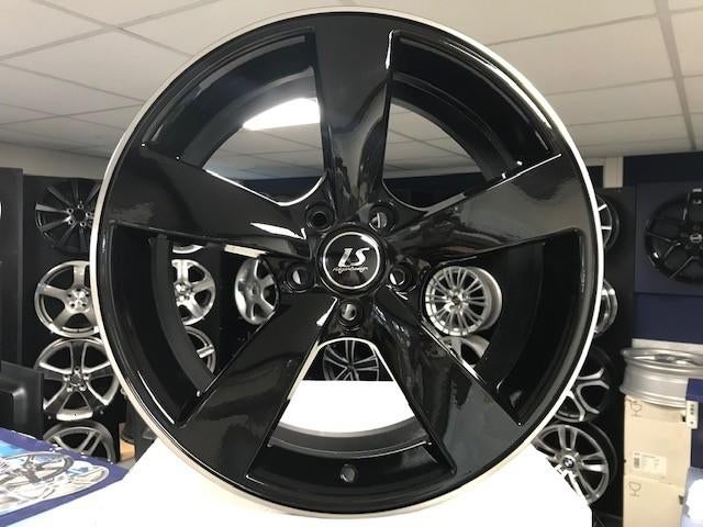 IN STOCK: NIEUWE set 19 inch 5x112 zwart polish sport wielen, Auto-onderdelen, Ophalen of Verzenden, Nieuw, BMW