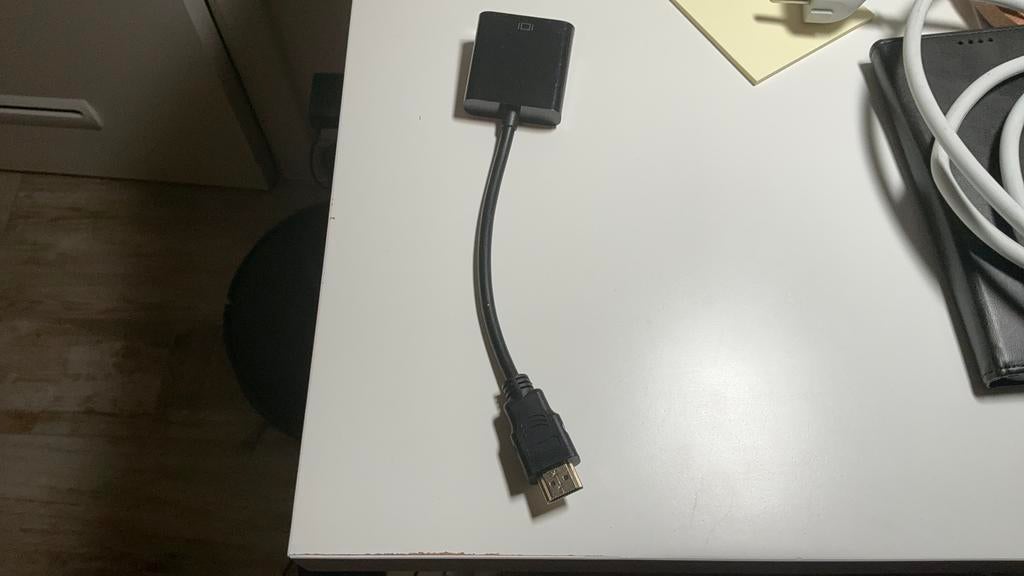 Adaptateur HDMI vers VGA comme neuf, Informatique & Logiciels, Enlèvement ou Envoi, Comme neuf