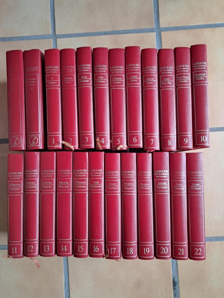 Larousse Encyclopédique 23 volumes état neuf, Neuf, Série complète, Général, Enlèvement