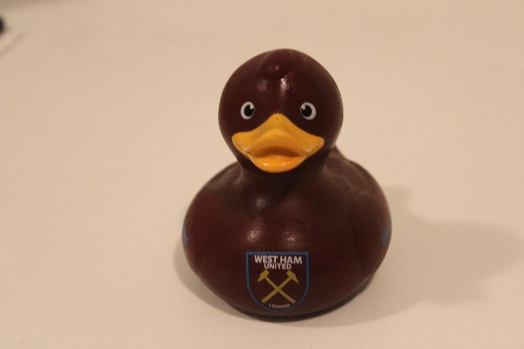 West Ham United badeend – officiële merchandise, Enlèvement ou Envoi, Comme neuf, Statue ou Poupée