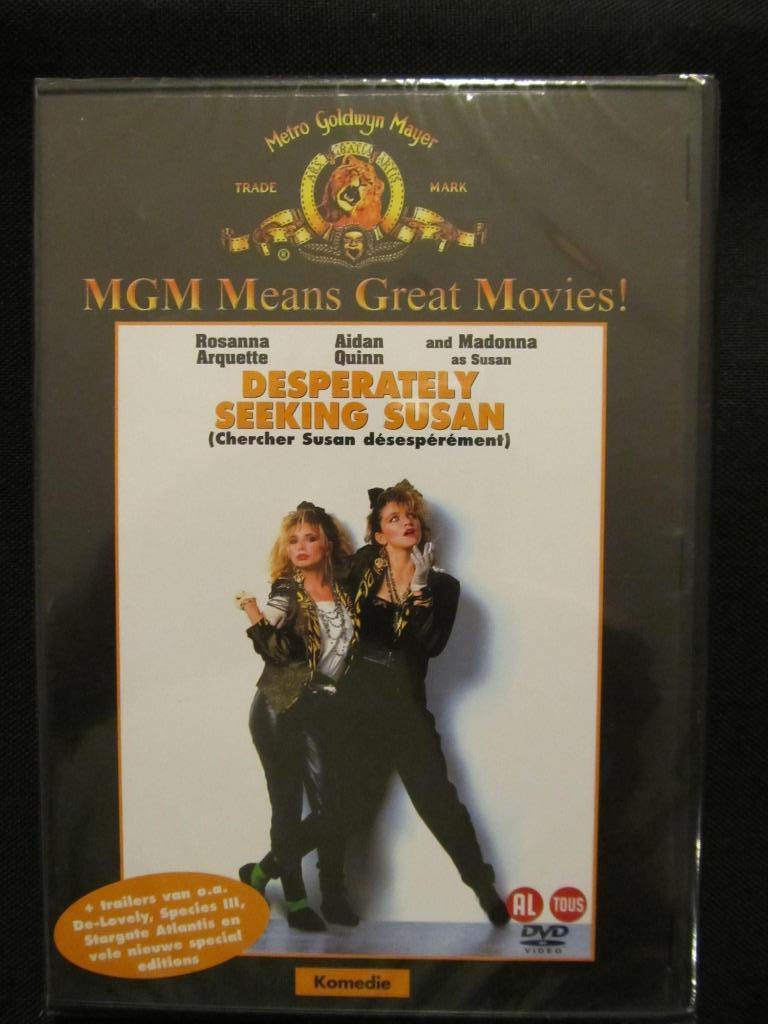 Dvd Desperately Seeking Susan, Tous les âges, Enlèvement ou Envoi, Neuf, dans son emballage, Comédie romantique