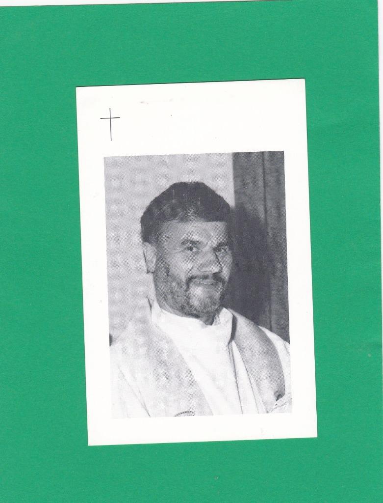 DP Priester Wilfried Dekeyzer, Envoi, Image pieuse