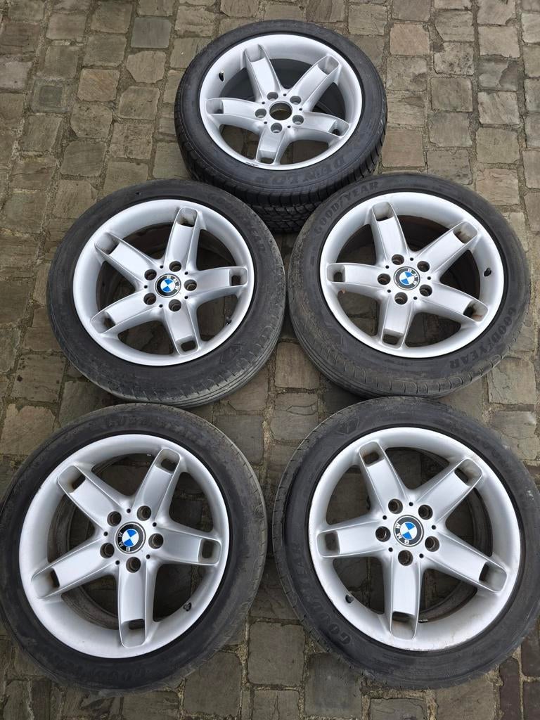 bmw e39 velgen style 49 17 inch, Ophalen, Gebruikt, BMW