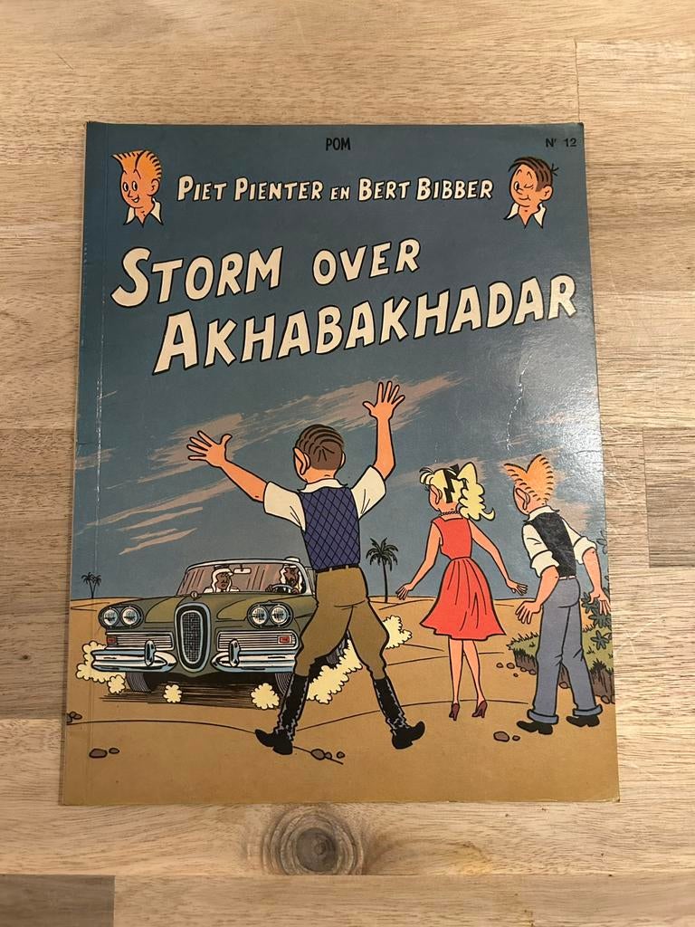 Piet Pienter en Bert Bibber - Storm over Akhabakhadar, Une BD, Enlèvement, Utilisé