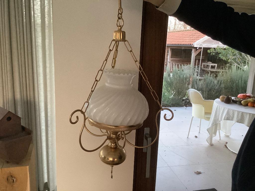 Antieke hanglamp, Antiek en Kunst, Ophalen