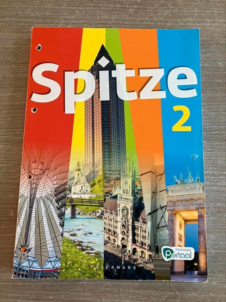Leerwerkboek Spitze 2 Duits, Ophalen of Verzenden, Zo goed als nieuw, Duits, Vandekerckhove