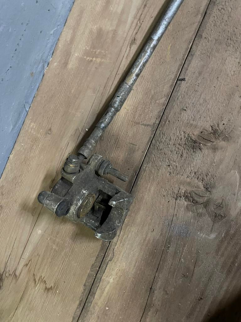 Kawasaki KLX 300 Etrier frein + gaine, Motoren, Ophalen, Gebruikt