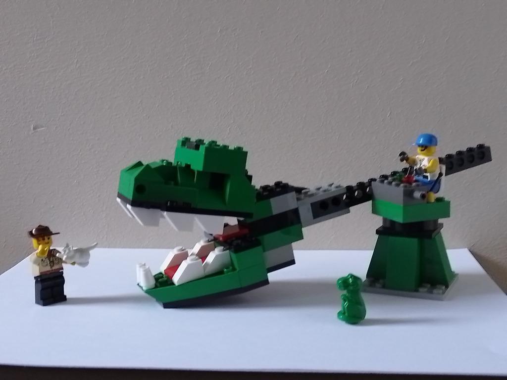 Lego Studios - Dino Head Attack (1354), Enlèvement ou Envoi, Utilisé, Ensemble complet, Lego